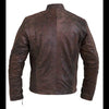 Handmade Floyd's Vintage Copper Cafe Racer Style Leather Jacket