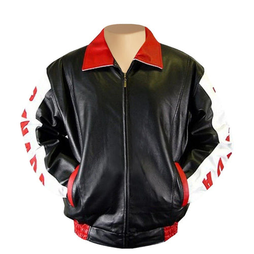 Handmade Canadian Flag Inspired Bomber Style Jacket