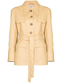 Handmade Felix Belted Single-Breasted Jacket