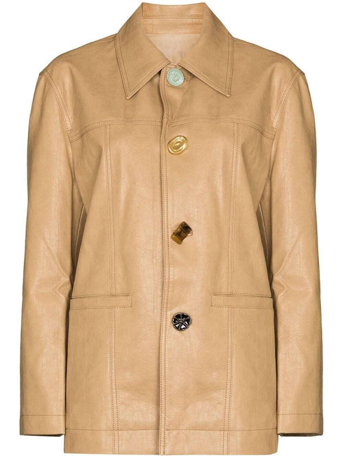 Handmade Cameron Faux-Leather Jacket