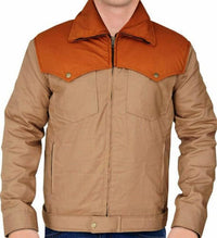 Handmade Kevin Costner John Dutton Brown Cotton Jacket