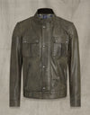 Handmade Gangster Leather Jacket