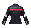 Handmade Cafe Racer Brando Motorcycle Faux Quilted Style Men's Black Biker Leather Jacket