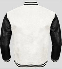 Handmade Baseball Varsity Multi-color Wool Varsity Letterman Bomber Jacket
