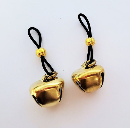 Christmas Jingle Bell Nipple Noose Sexy Fake Nipple Rings Nipple Jewelry