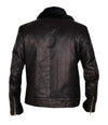 Handmade 24 Legacy Ashley Thomas (Isaac Carter) Fur Collar Leather Jacket