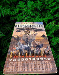 Safari Theme XL 18” x 30” Horse Race Game