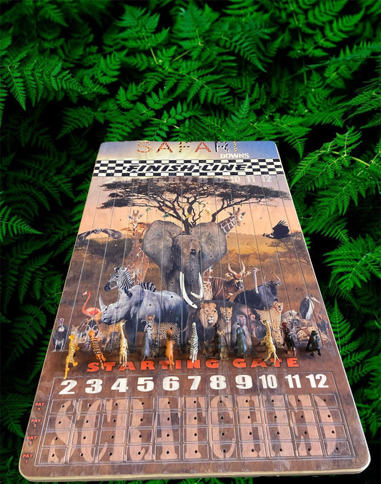 Safari Theme XL 18” x 30” Horse Race Game