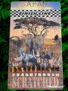Safari Theme XL 18” x 30” Horse Race Game
