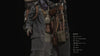 Handmade  Resident Evil Merchant Black Trench Resident 5 Handmade Cosplay Costume Leather Coat