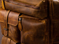 Heritage Nomad Leather Backpack by Ox and Bulls