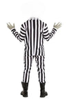 Black and White Stripe Suit - Inspired by the 80'S movie Beetlejuice