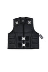 Handmade  Military Vest Handmade Cosplay Leather Vest Unisex