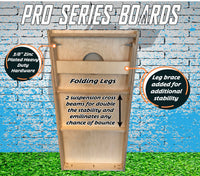 Blue Line Flag Police Cornhole Boards