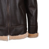 Ox and Bulls Handmade B3 Aviation Synthetic Fur Bomber Jacket Leather Coat