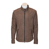 Ox and Bulls Mesh Light Brown Suede Jacket