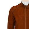 Ox and Bulls Handmade Walnut Brown Suede Jacket