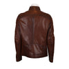 Ox and Bulls Dark Brown Classic Biker Leather Jacket