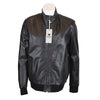 Ox and Bulls Black Classic Biker Leather Jacket Genuine Leather.