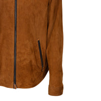 Ox and Bulls Mesh Dark Brown Suede Jacket