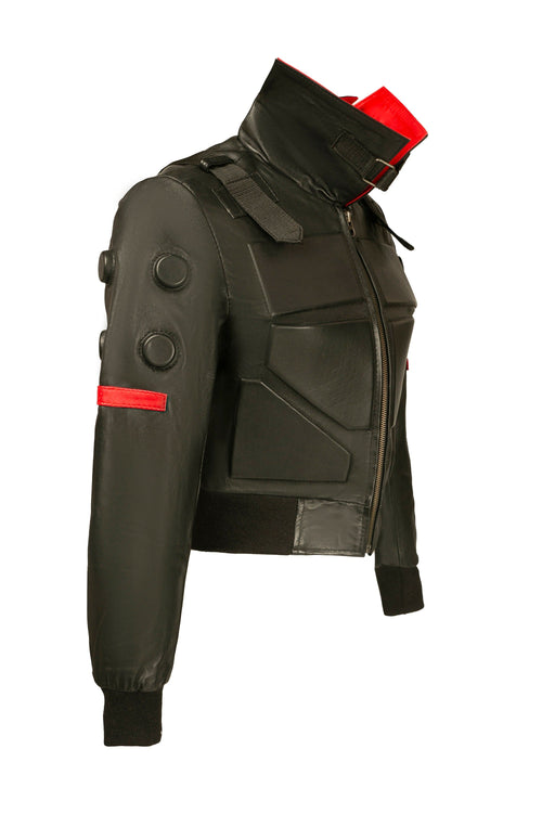 Jackie Welles Cosplay Jacket for Women Handcrafted by Ox and Bulls