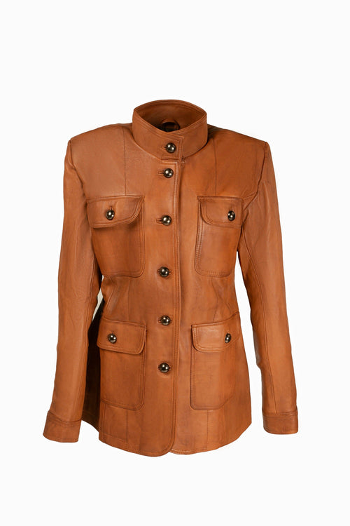 Women's Hunter Colonial Jacket Handcrafted by Ox and Bulls