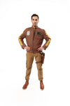 Rogue One Star Wars Captain Cassian Andor Costume - Handcrafted Cosplay Outfit by Ox & Bulls