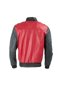 Handmade  Marty McFly 2 Leather jacket, BTTF Part ll Back to the future Michael J.Fox