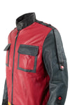 Handmade  Marty McFly 2 Leather jacket, BTTF Part ll Back to the future Michael J.Fox