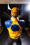Rivals Wolverine Yellow Leather Jacket Inspired by the Attack of the Sentinels Wolverine Jacket Cosplay