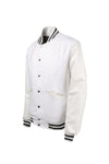 Weeknd  Varsity Jacket White and Black Varsity  Handmade Cosplay Customizable