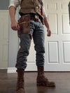 Edward Richtofen Primis Outfit COD – Tactical Leather Vest, Pants & Accessories Set by Ox and Bulls Handmade by OX and Bulls
