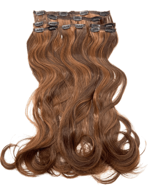 Illusions Collection Mermaid Clip (7 pieces Clip On) 22 inch