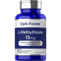 L-Methylfolate 15 mg Dietary Supplement, 90 Capsules