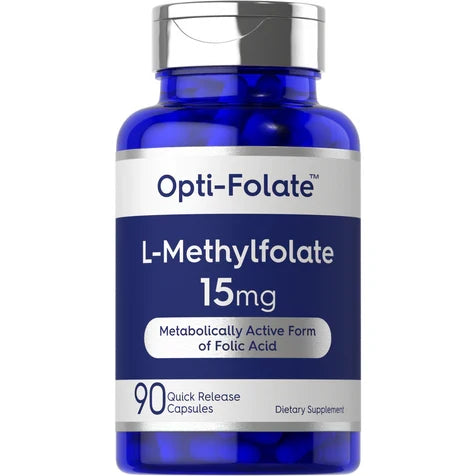 L-Methylfolate 15 mg Dietary Supplement, 90 Capsules