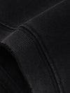 Claw Through Raw Edge Cotton Crewneck
