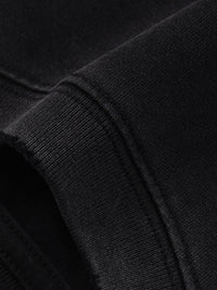 Claw Through Raw Edge Cotton Crewneck