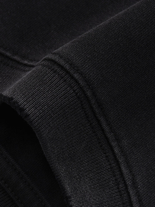 Claw Through Raw Edge Cotton Crewneck