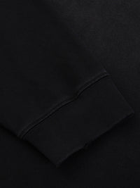 Claw Through Raw Edge Cotton Crewneck