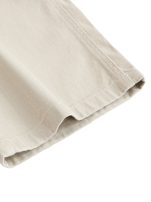 Essential Straight-Leg Cotton Pants