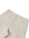 Essential Straight-Leg Cotton Pants