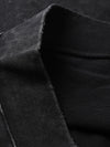 Essential Raw-Edge crewneck sweatshirt
