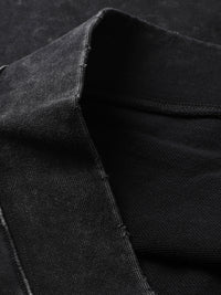 Essential Raw-Edge crewneck sweatshirt