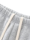 Phantom Rose Fleece Drawstring Sweat shorts