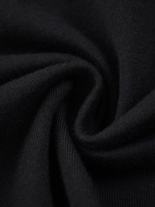 "Rewrite History" Contrast-Stitched Cotton T-Shirt