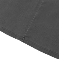 Essential Washed Drawstring Skirt