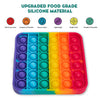 4 Extra Rainbow Fidget Mats (The Fidget Game: Sight Words)