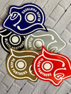 Black Panthers VINTAGE NOS Stickers 6”
