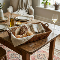Multi-Functional Willow Baskets Full Collection -5 Pieces Set