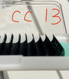 Cashmere PRO Extra Matte Deep Black Lashes 0.05mm【16-lines No-logo】【Best Quality Ever】